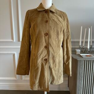 Vintage Coach Suede Utility Jacket